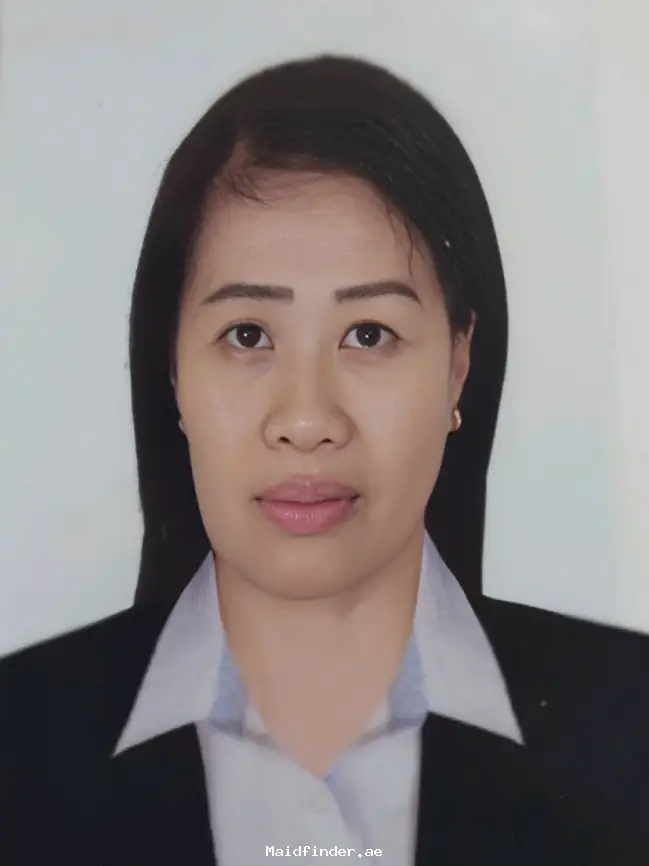MARY ANN C. | FILIPINO LIVE OUT NANNY AND MAID | OWN VISA | DUBAI FILIPINO FULL TIME IN DUBAI NORTHERN EMIRATES
