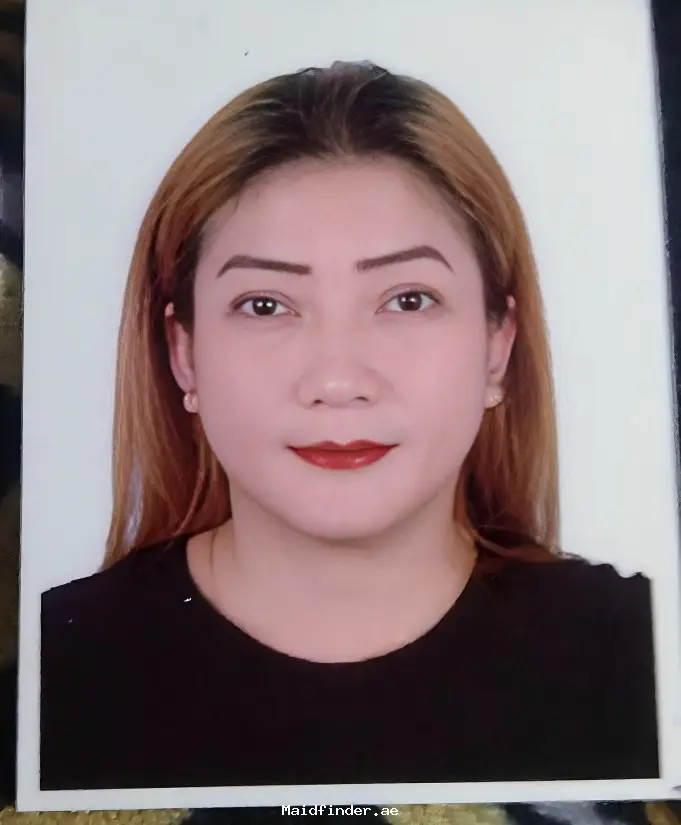 JANET K. | FILIPINO LIVE-OUT MAID AND NANNY | 6 YEARS EXP. | DUBAI FILIPINO FULL TIME IN DUBAI NORTHERN EMIRATES