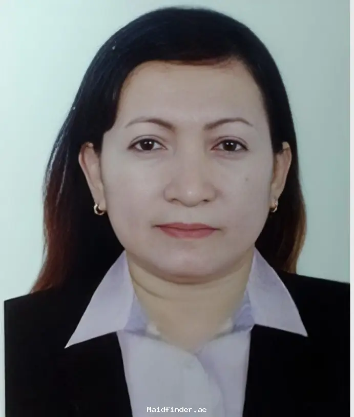 LODELYN P. | FILIPINO LIVE-OUT MAID AND NANNY | OWN VISA | DUBAI FILIPINO PART TIME & FULL TIME IN DUBAI NORTHERN EMIRATES
