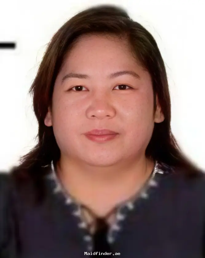 MIRALUNA D. | FILIPINO MAID AND NANNY | 10 YEARS EXP. | DUBAI FILIPINO FULL TIME IN DUBAI NORTHERN EMIRATES