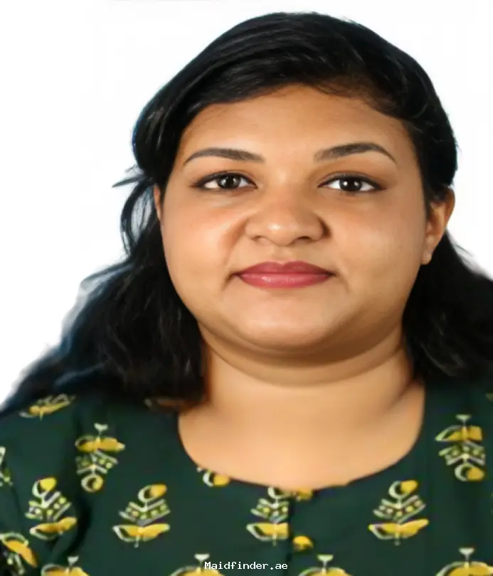 MIRESHA M. | INDIAN KERALA LIVE OUT NANNY AND CAREGIVER | HUSBAND VISA | SHARJAH INDIAN PART TIME & FULL TIME IN SHARJAH
