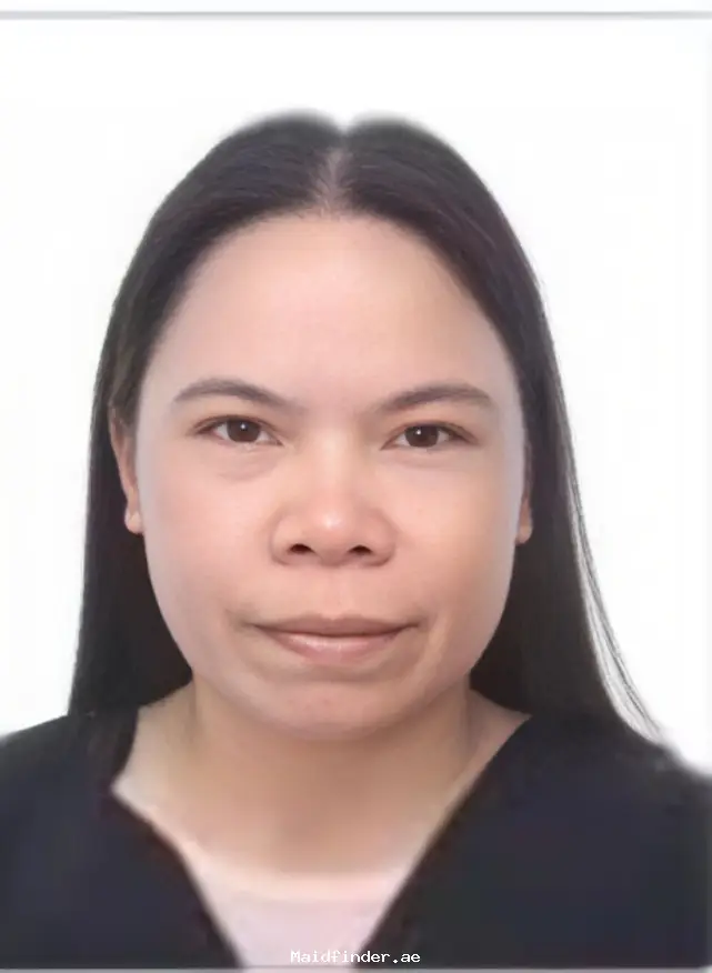 LUZ L.| FILIPINO LIVE-IN MAID AND NANNY | 13 YEARS EXP. | DUBAI FILIPINO FULL TIME IN DUBAI NORTHERN EMIRATES