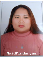 Dianne G FILIPINO FULL TIME  LIVE  OUT MAID DUBAI