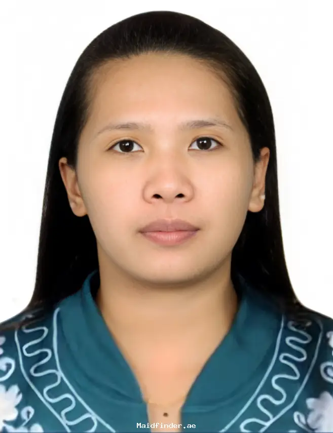 JOCELYN F. FULL TIME MAID AND NANNY IN RAS AL KHAIMAH