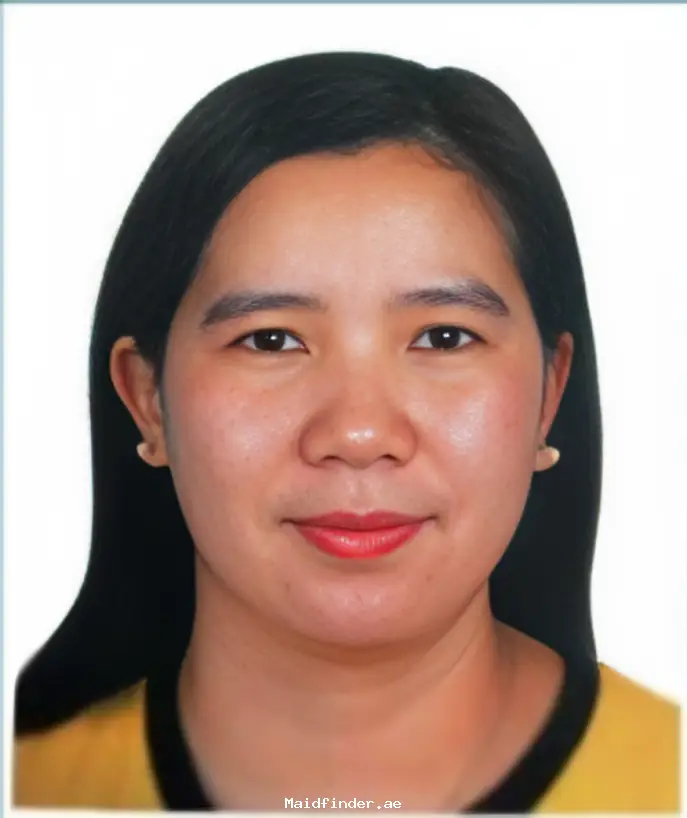 BERNADETH O. | FILIPINO FULL-TIME MAID | ARABIC COOK | DUBAI