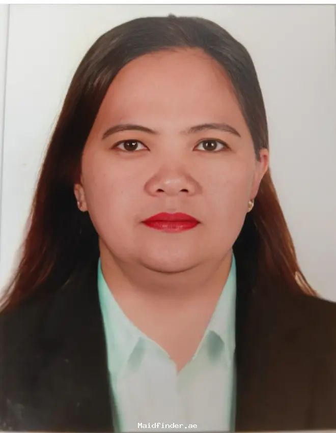 ALMA GRACE P. | FILIPINO FULL-TIME MAID & NANNY | 6 YRS EXP | OWN VISA | DUBAI FILIPINO FULL TIME IN DUBAI NORTHERN EMIRATES