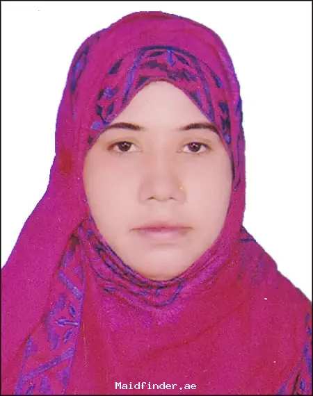 AFIYA A. | BANGLADESHI LIVE IN MAID & NANNY | 8 YR EXP | AJMAN BANGLADESHI FULL TIME IN FLEXIBLE (ANY LOCATION)