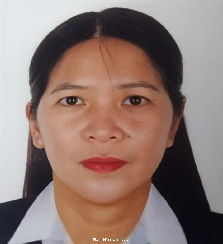 ALMA C. | FILIPINO LIVE-OUT MAID AND NANNY | VISIT VISA | DUBAI FILIPINO FULL TIME IN DUBAI NORTHERN EMIRATES