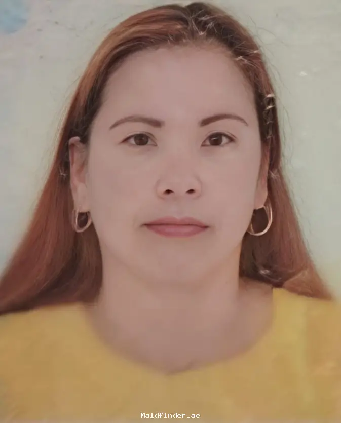EDITHA L. | FILIPINO LIVE-OUT MAID AND NANNY | 10 YEARS EXP. | ABU DHABI FILIPINO FULL TIME IN ABU DHABI
