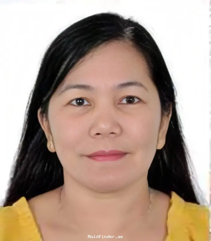 MARISA R.| FILIPINO  MAID AND NANNY | 12 YEARS EXP. | ABU DHABI FILIPINO FULL TIME IN ABU DHABI