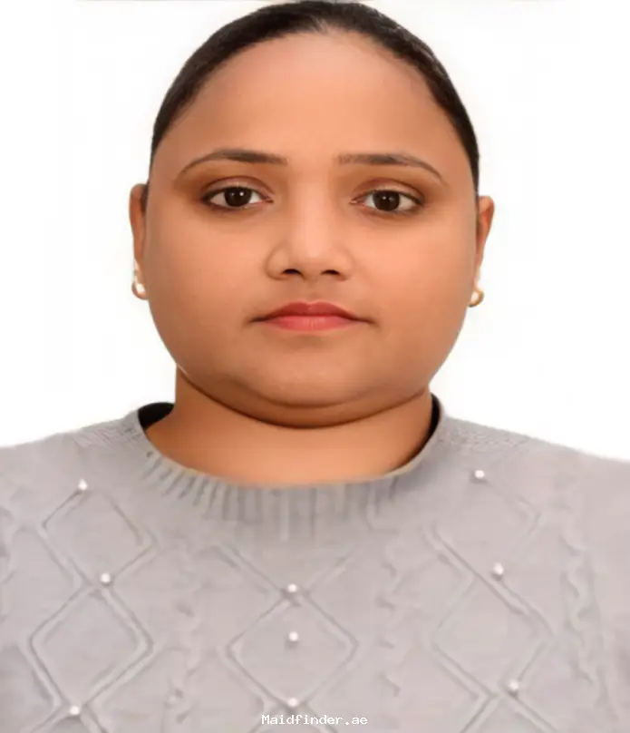 POOJA B. | INDIAN DELHI LIVE OUT MAID | OWN VISA | DUBAI INDIAN PART TIME & FULL TIME IN DUBAI NORTHERN EMIRATES