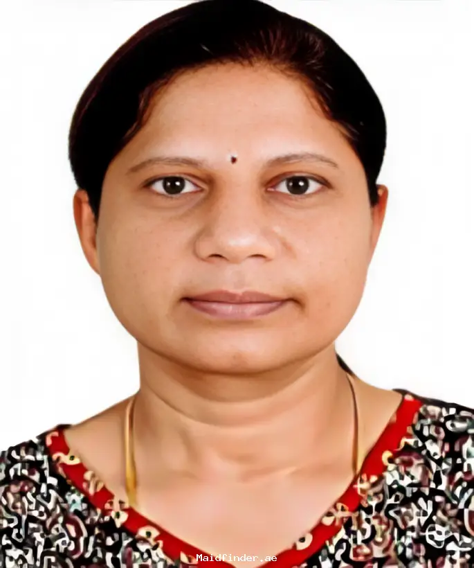 HARSHA P. |INDIAN GOA LIVE IN MAID & COOK | 14 YR EXP | DUBAI INDIAN FULL TIME IN DUBAI NORTHERN EMIRATES