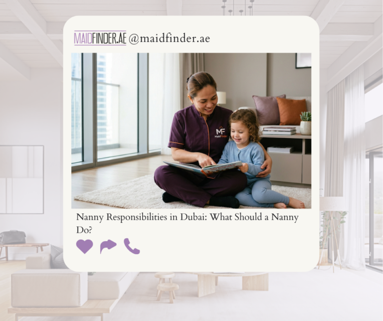 Nanny Responsibilities in Dubai What Should a Nanny Do