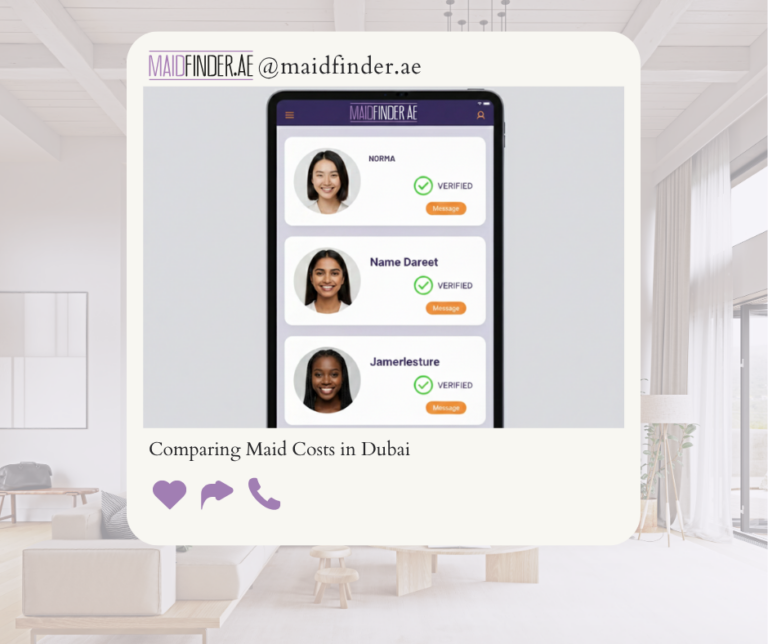 Comparing Maid Costs in Dubai