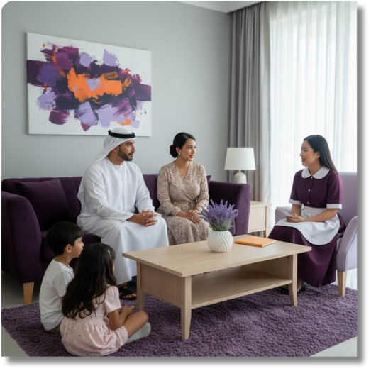 Maid and nanny interview in Dubai